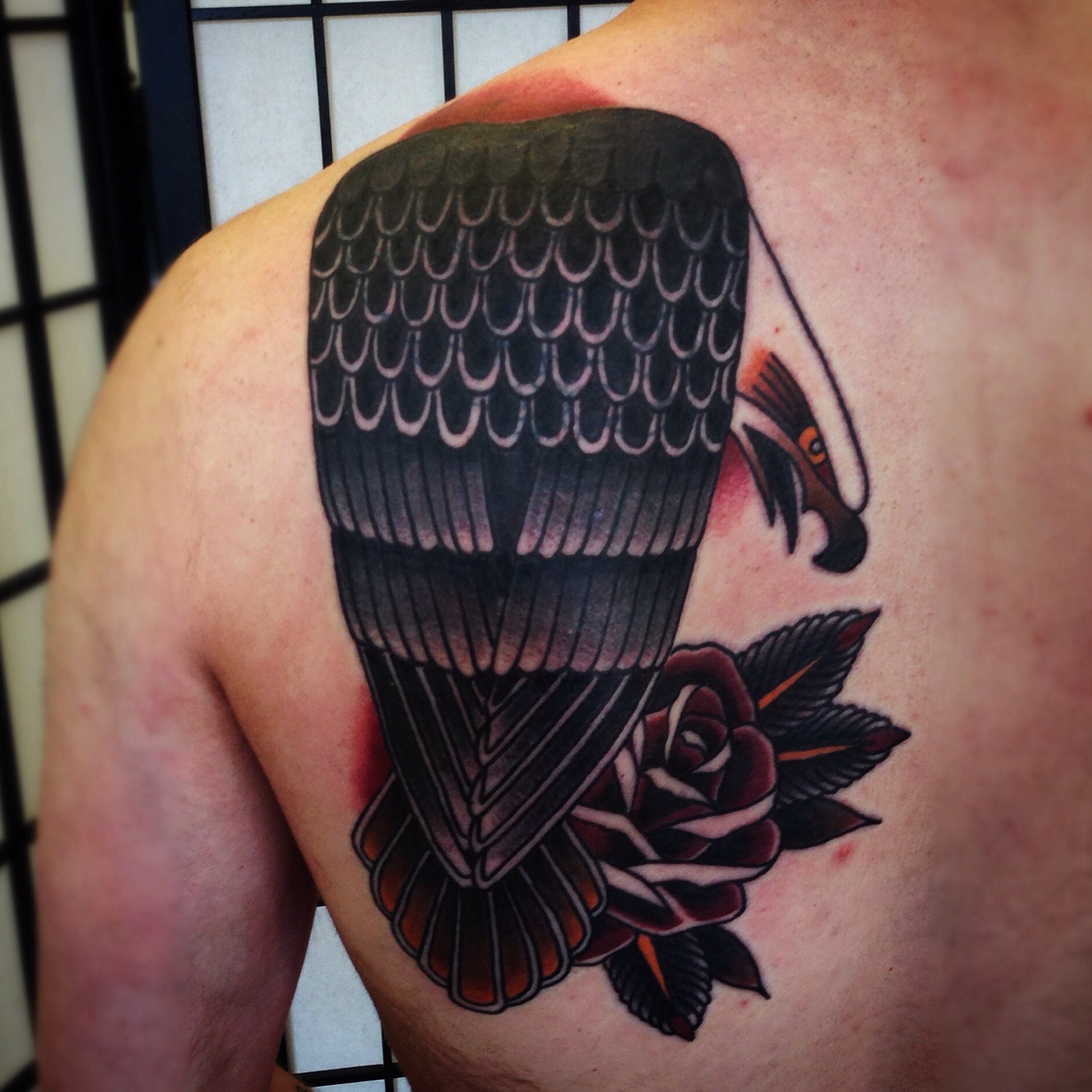eagle cover up tattoos